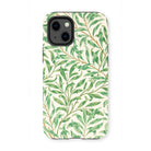 Willow Bough - William Morris Leaf Motif Pattern Iphone Case 13 Mini / Matte Mobile Phone Cases