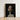 Framed Portrait Young Man Dark Hair Cigarette Mouth Lit Tilted, Victorian Gothic Smoking, Skeleton, Art, Print, Chin Lifted
