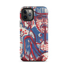 Smoking Peasant Ernst Ludwig Kirchner Iphone Case, 11 Pro / Matte, Iphone Case Red Blue Artwork