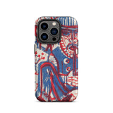 Smoking Peasant - Ernst Ludwig Kirchner Iphone Case, 14 Pro / Matte, Iphone Case Abstract Art