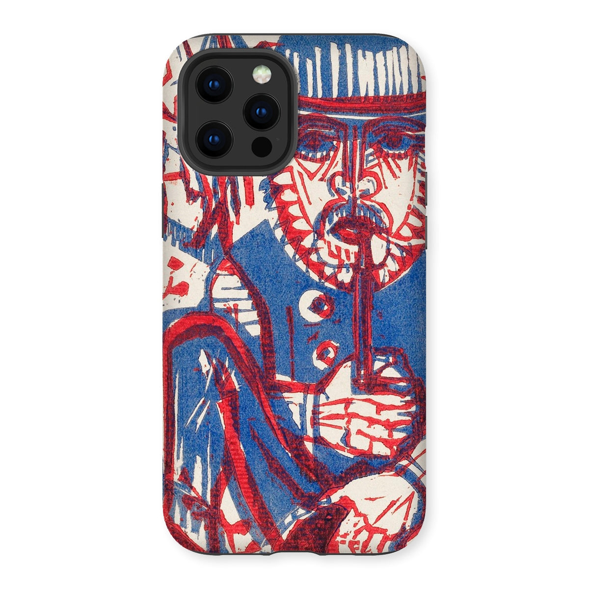 Smoking Peasant - Ernst Ludwig Kirchner Iphone Case - 12 Pro Max / Matte