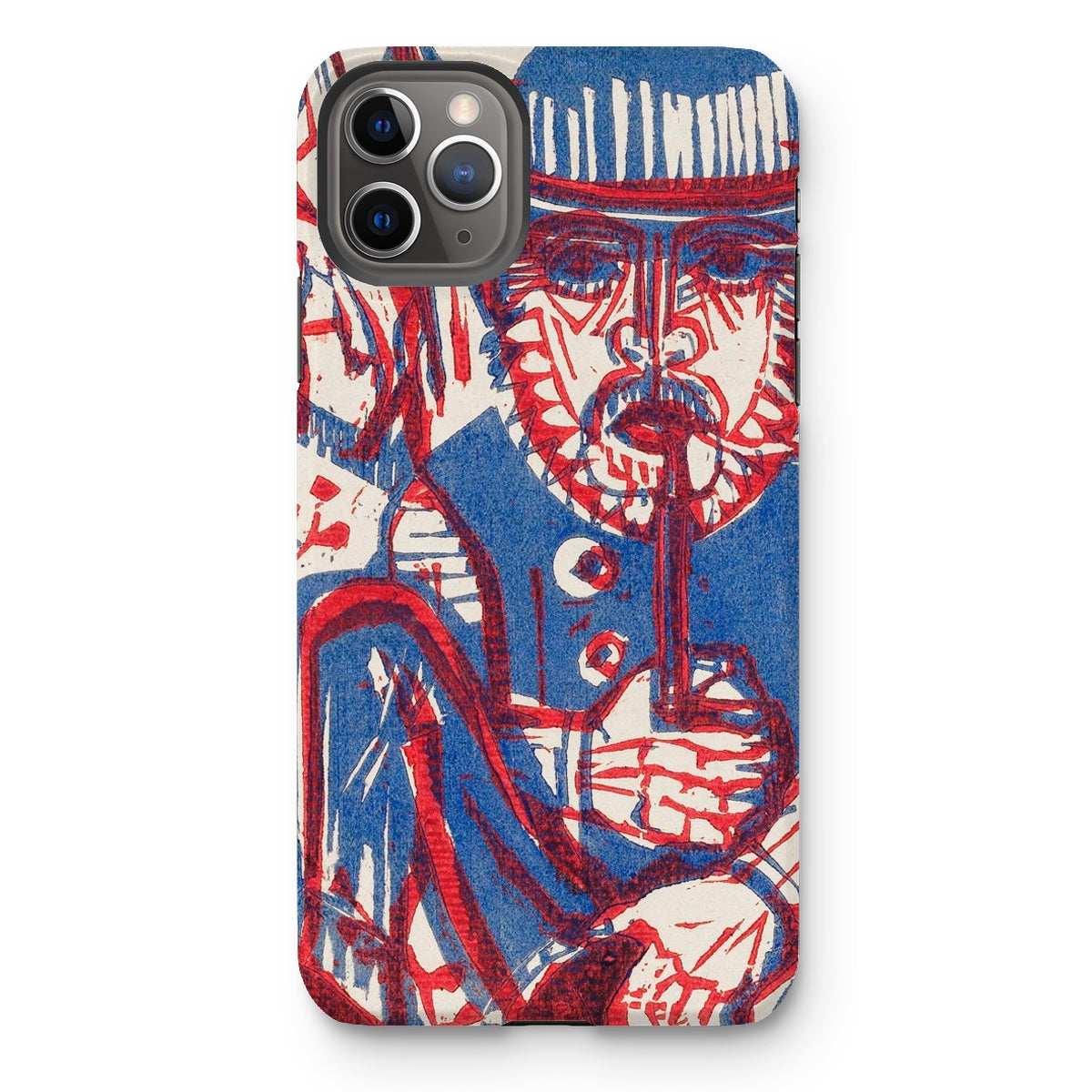 Smoking Peasant - Ernst Ludwig Kirchner Iphone Case - 11 Pro Max / Matte