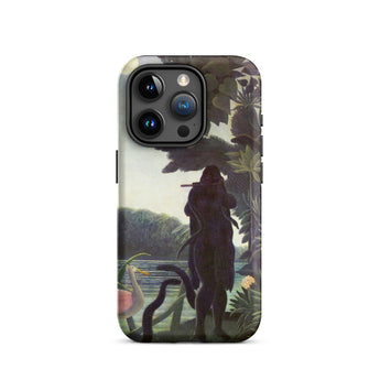 Le Charmeur de Serpents - Coque Iphone Henri Rousseau, 15 Pro / Mat, Coques de Téléphone Mobile, Toby Leon