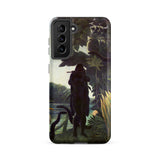 The Snake Charmer - Henri Rousseau Phone Case Samsung Galaxy S21 Fe / Matte Phone Case Detailed Dark-toned Illustration Figure Jungle