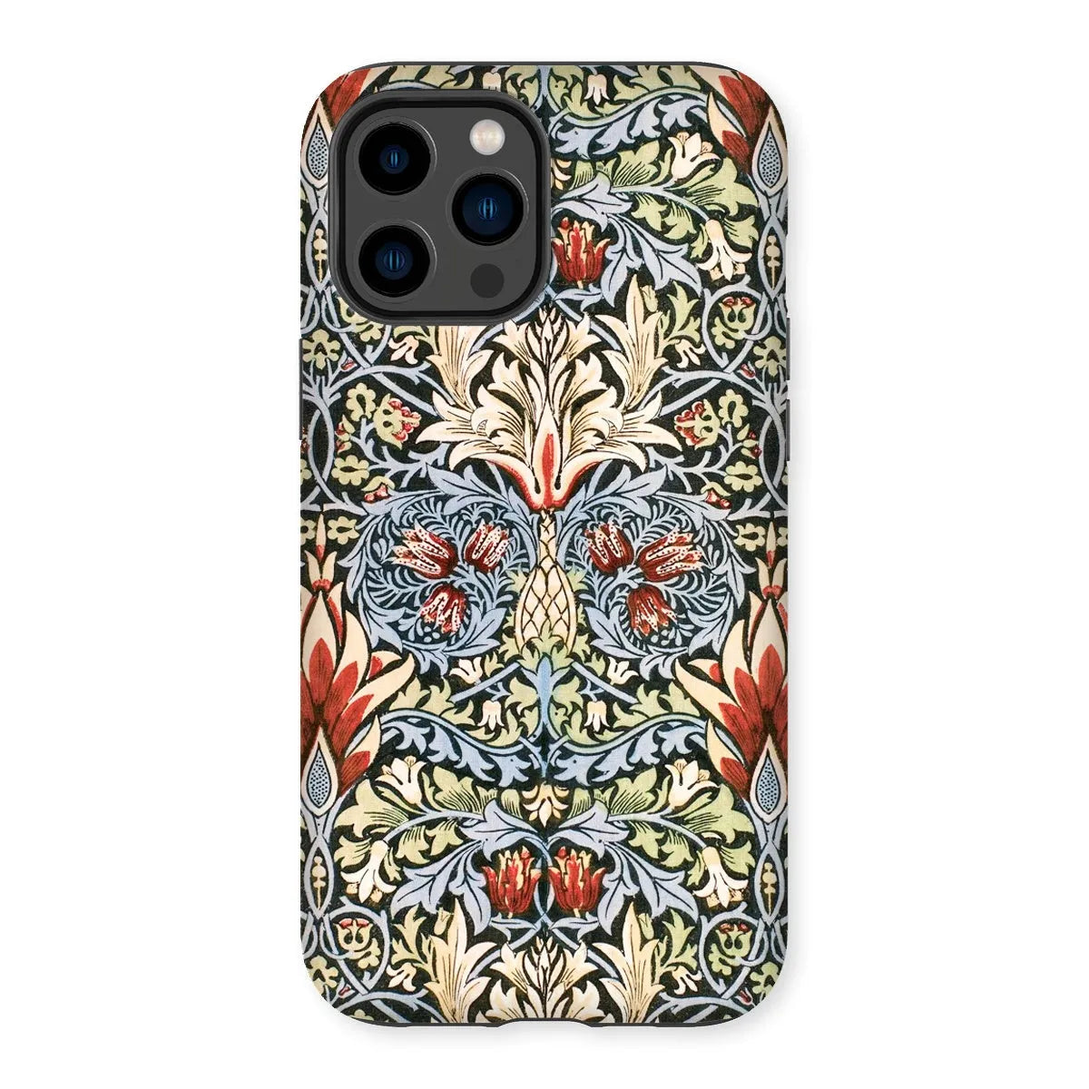 Snakeshead - Arts And Crafts Pattern Phone Case - William Morris - Iphone 14 Pro Max / Matte - Mobile Phone Cases