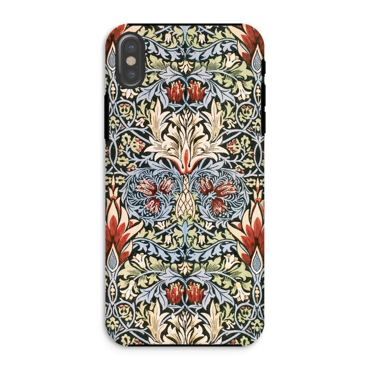 Snakeshead - Arts And Crafts Pattern Phone Case - William Morris - Iphone Xs / Matte - Mobile Phone Cases - Aesthetic
