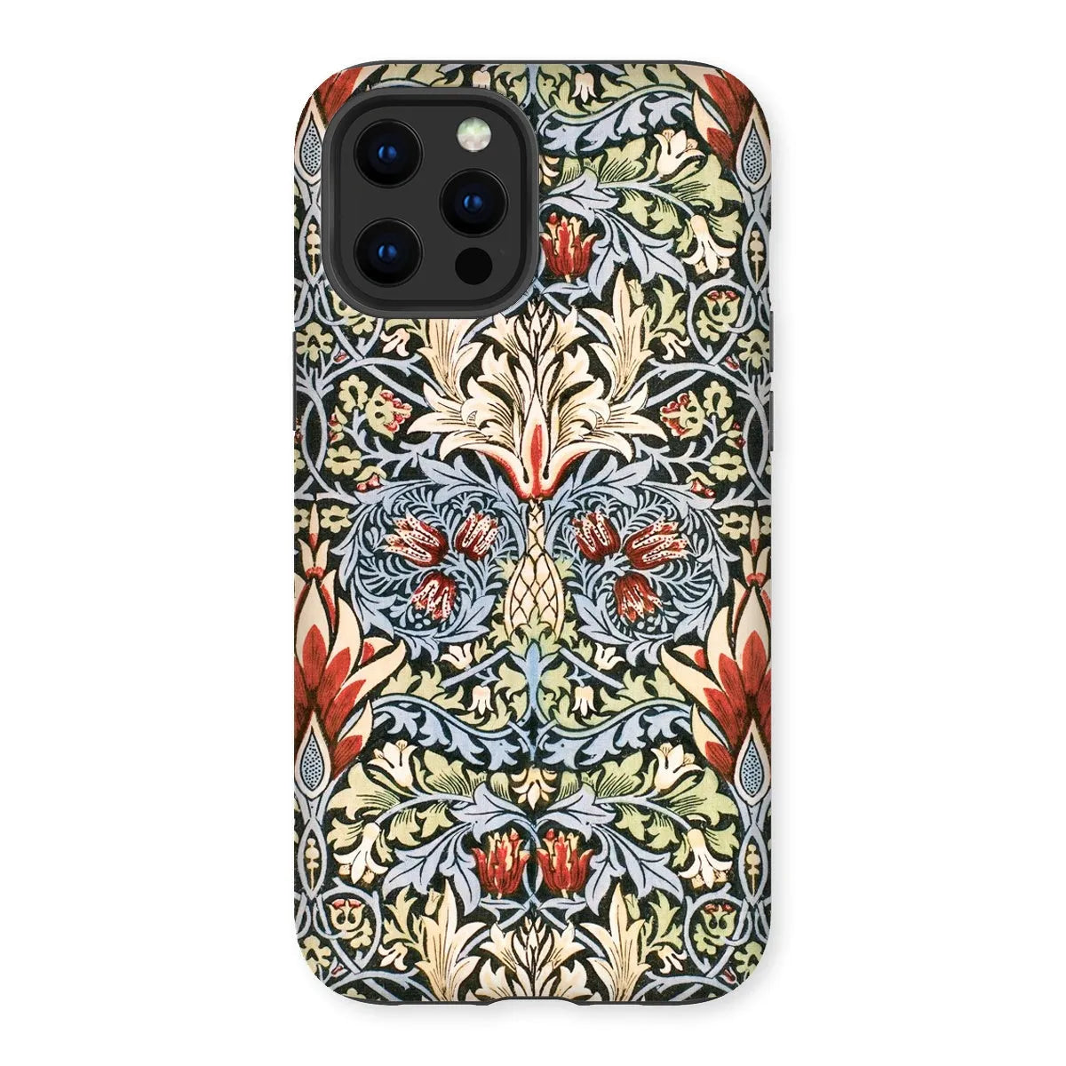 Snakeshead - Arts And Crafts Pattern Phone Case - William Morris - Iphone 12 Pro Max / Matte - Mobile Phone Cases