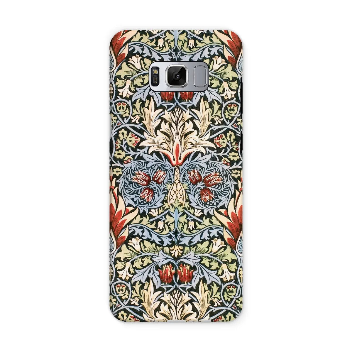 Snakeshead - Arts And Crafts Pattern Phone Case - William Morris - Samsung Galaxy S8 / Matte - Mobile Phone Cases