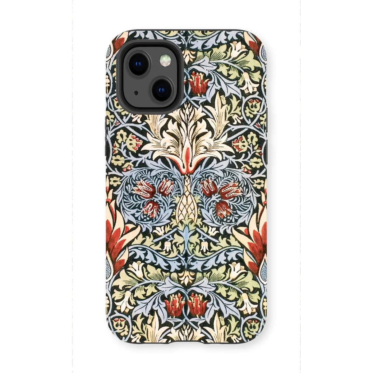 Snakeshead - Arts And Crafts Pattern Phone Case - William Morris - Iphone 13 Mini / Matte - Mobile Phone Cases