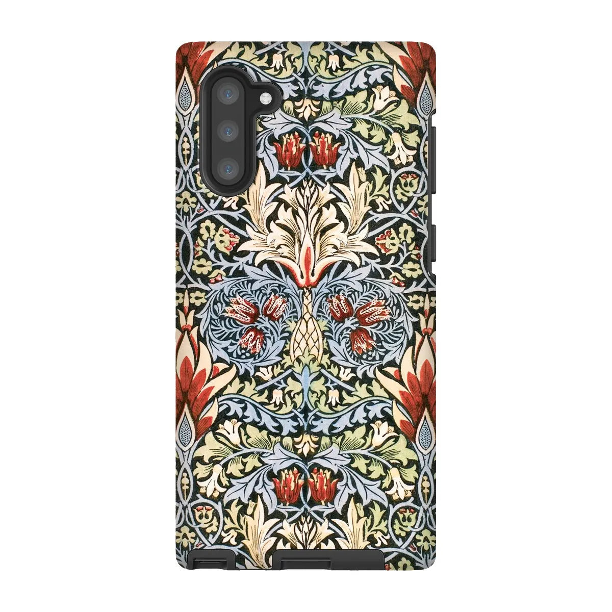 Snakeshead - Arts And Crafts Pattern Phone Case - William Morris - Samsung Galaxy Note 10 / Matte - Mobile Phone Cases