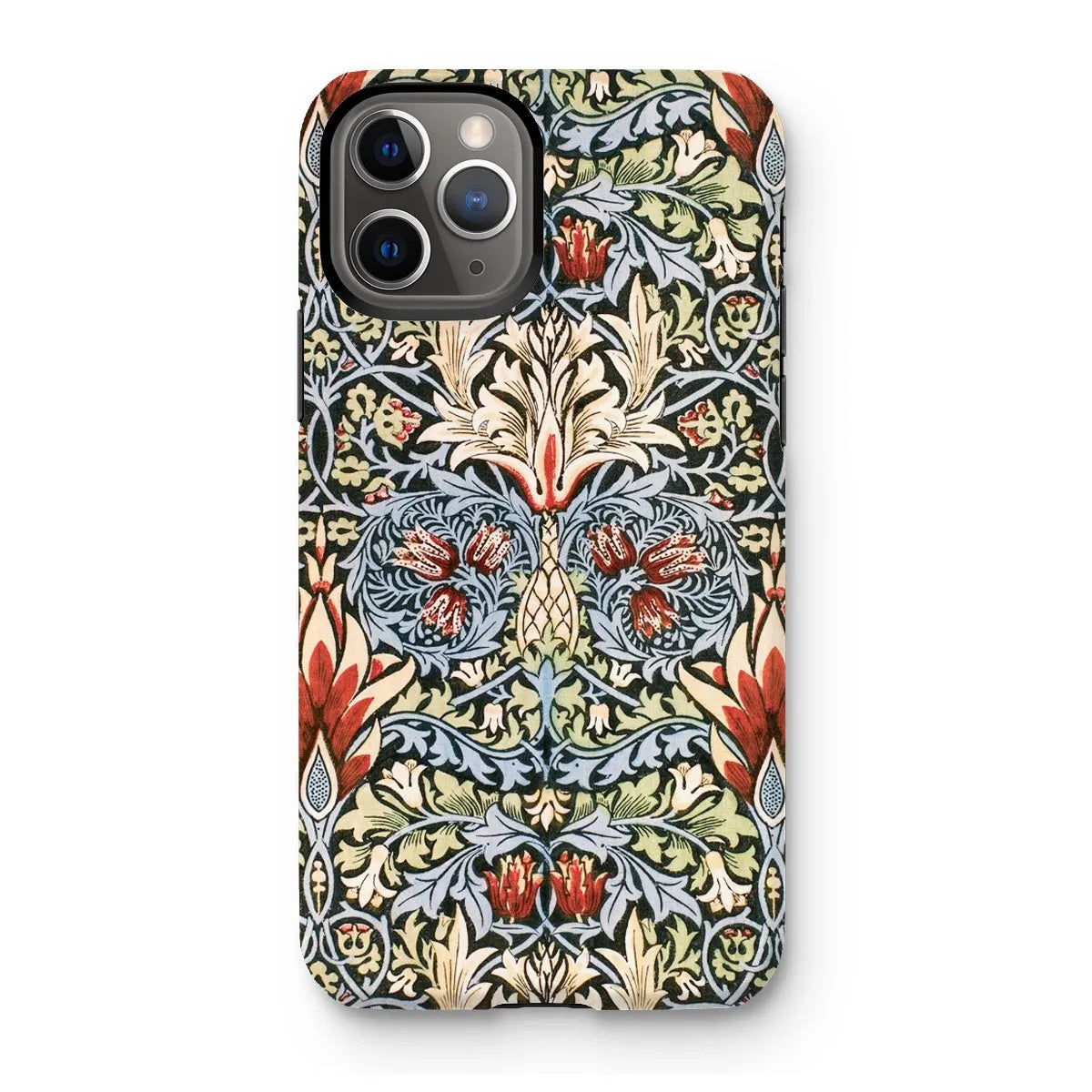 Snakeshead - Arts And Crafts Pattern Phone Case - William Morris - Iphone 11 Pro / Matte - Mobile Phone Cases