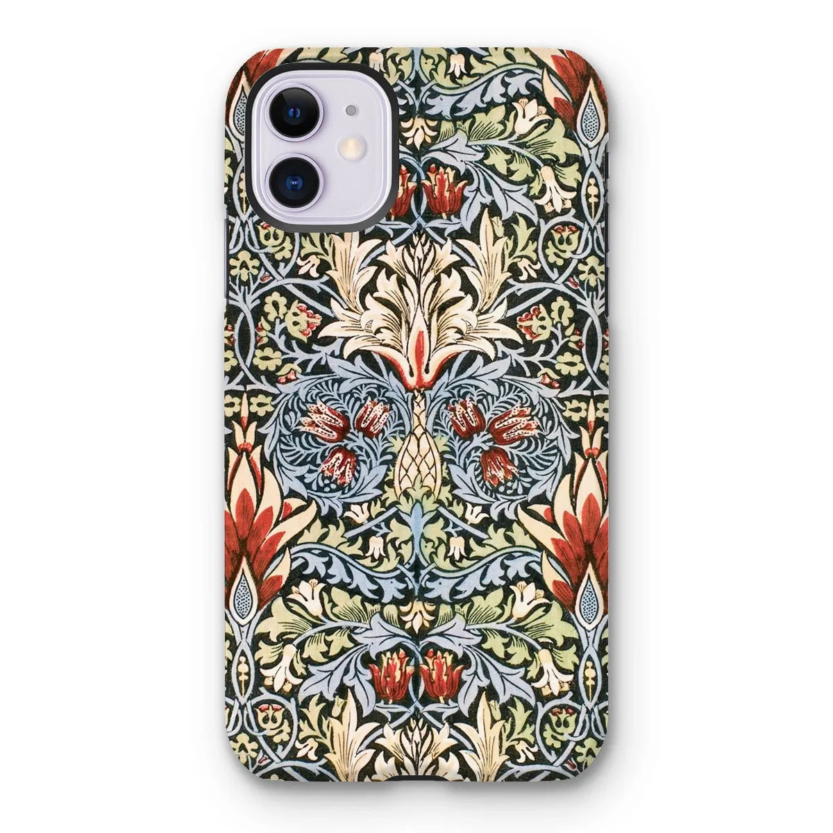 Snakeshead - Arts And Crafts Pattern Phone Case - William Morris - Iphone 11 / Matte - Mobile Phone Cases - Aesthetic