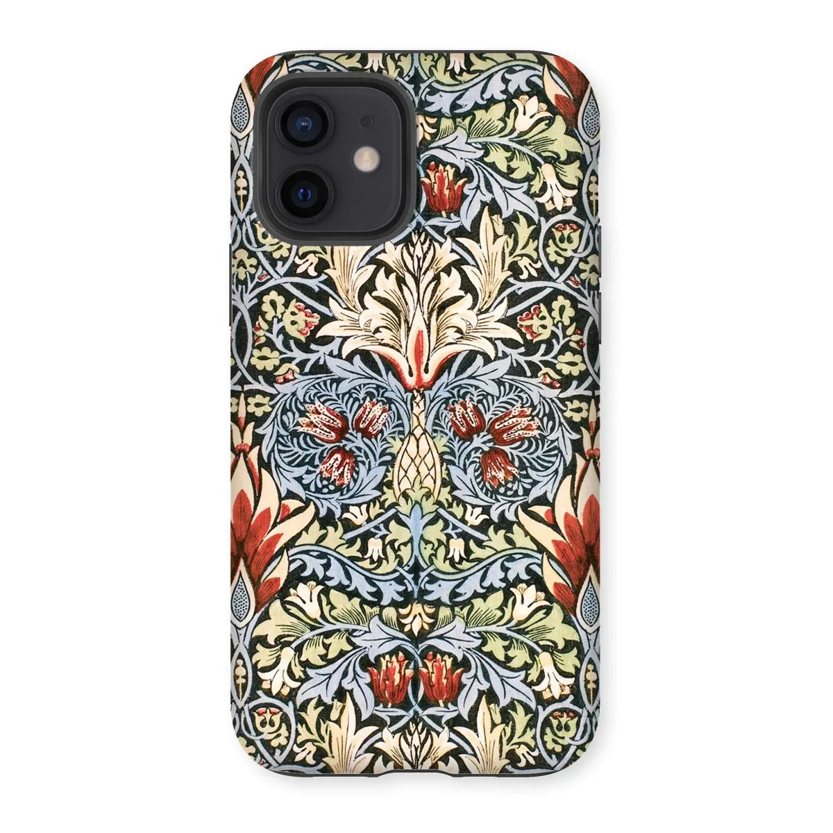 Snakeshead - Arts And Crafts Pattern Phone Case - William Morris - Iphone 12 / Matte - Mobile Phone Cases - Aesthetic
