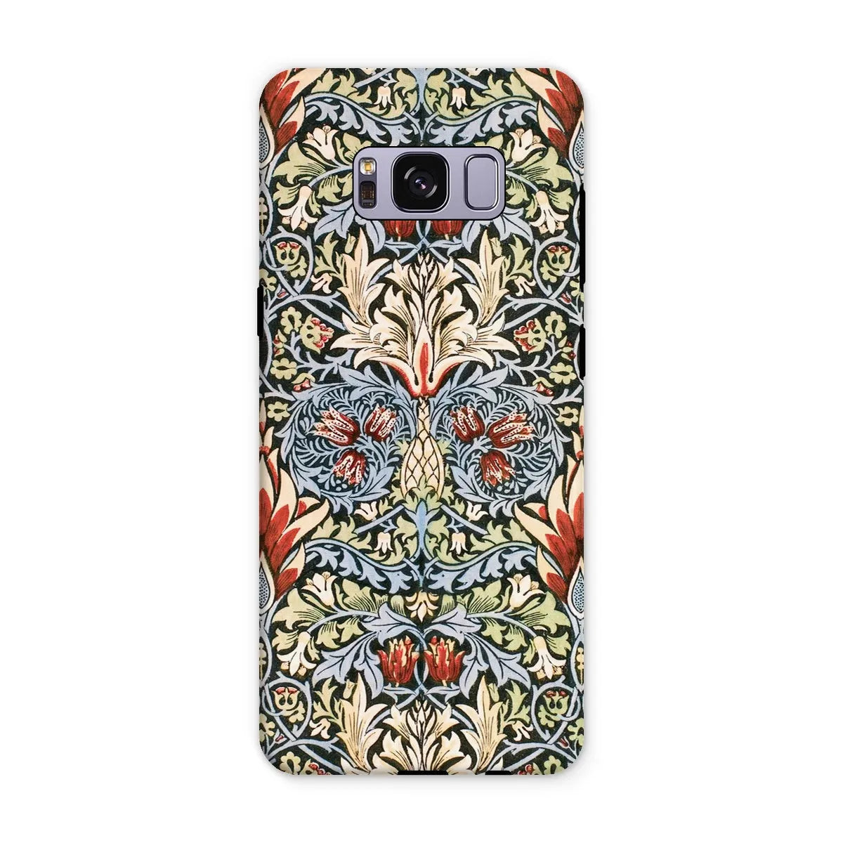 Snakeshead - Arts And Crafts Pattern Phone Case - William Morris - Samsung Galaxy S8 Plus / Matte - Mobile Phone Cases