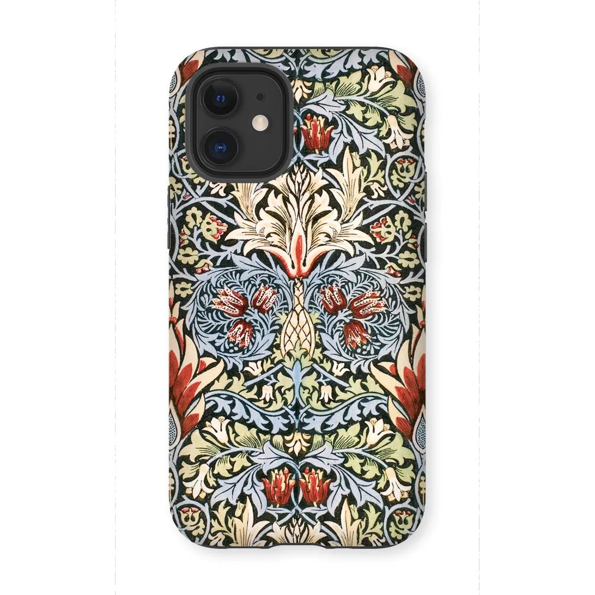 Snakeshead - Arts And Crafts Pattern Phone Case - William Morris - Iphone 12 Mini / Matte - Mobile Phone Cases