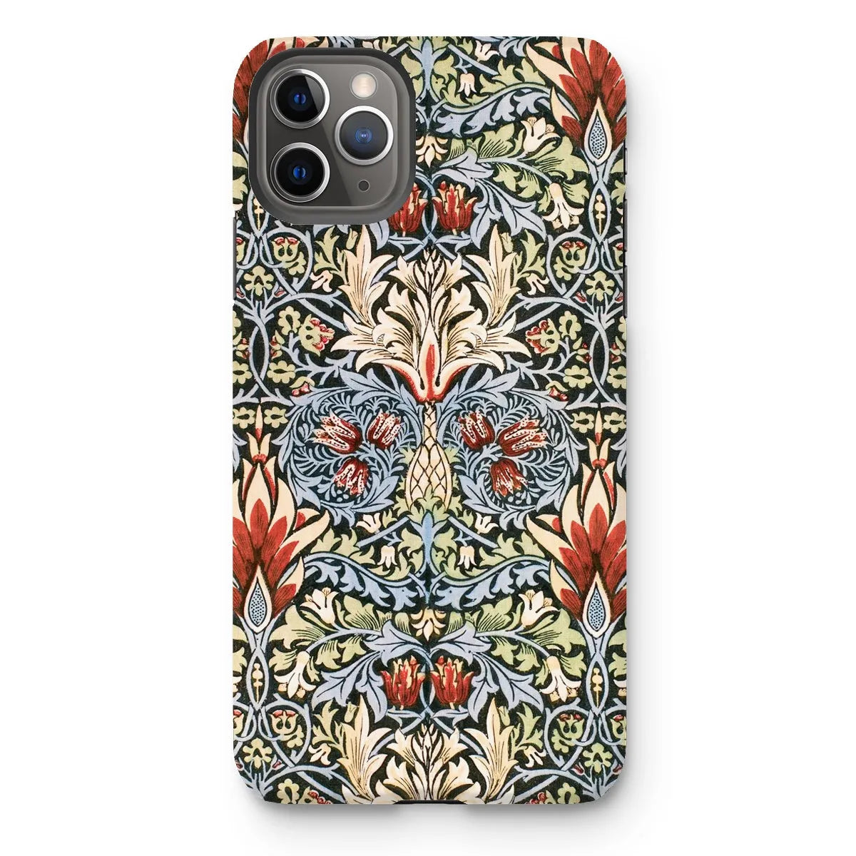 Snakeshead - Arts And Crafts Pattern Phone Case - William Morris - Iphone 11 Pro Max / Matte - Mobile Phone Cases