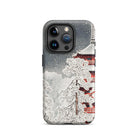 Snow at Asakusa Takahashi Shōtei Shin Hanga Iphone Case, 15 Pro / Matte, Phone Case Snowy Pagoda Design