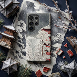 Snow at Asakusa - Takahashi Shōtei Shin-hanga Phone Case, Mobile Cases, Toby Leon