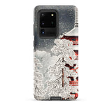 Snow at Asakusa - Takahashi Shōtei Shin-hanga Phone Case, Samsung Galaxy S20 Ultra / Matte, Mobile Cases, Toby Leon