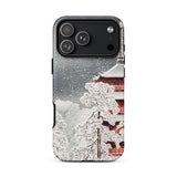 Snow at Asakusa - Takahashi Shōtei Shin-hanga Phone Case Iphone 17 Pro Max / Matte Iphone 13 Pro Max Case Japanese Snow Scene Takahashi