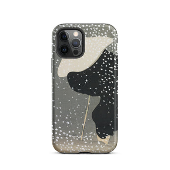Snow - Kamisaka Sekka Meiji Art Iphone Case, 12 Pro / Matte, Artistic Phone Case