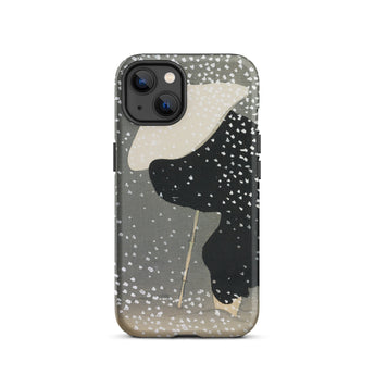 Snow - Kamisaka Sekka Meiji Art Iphone Case, 13 / Matte, Phone Case Snowy Landscape Design