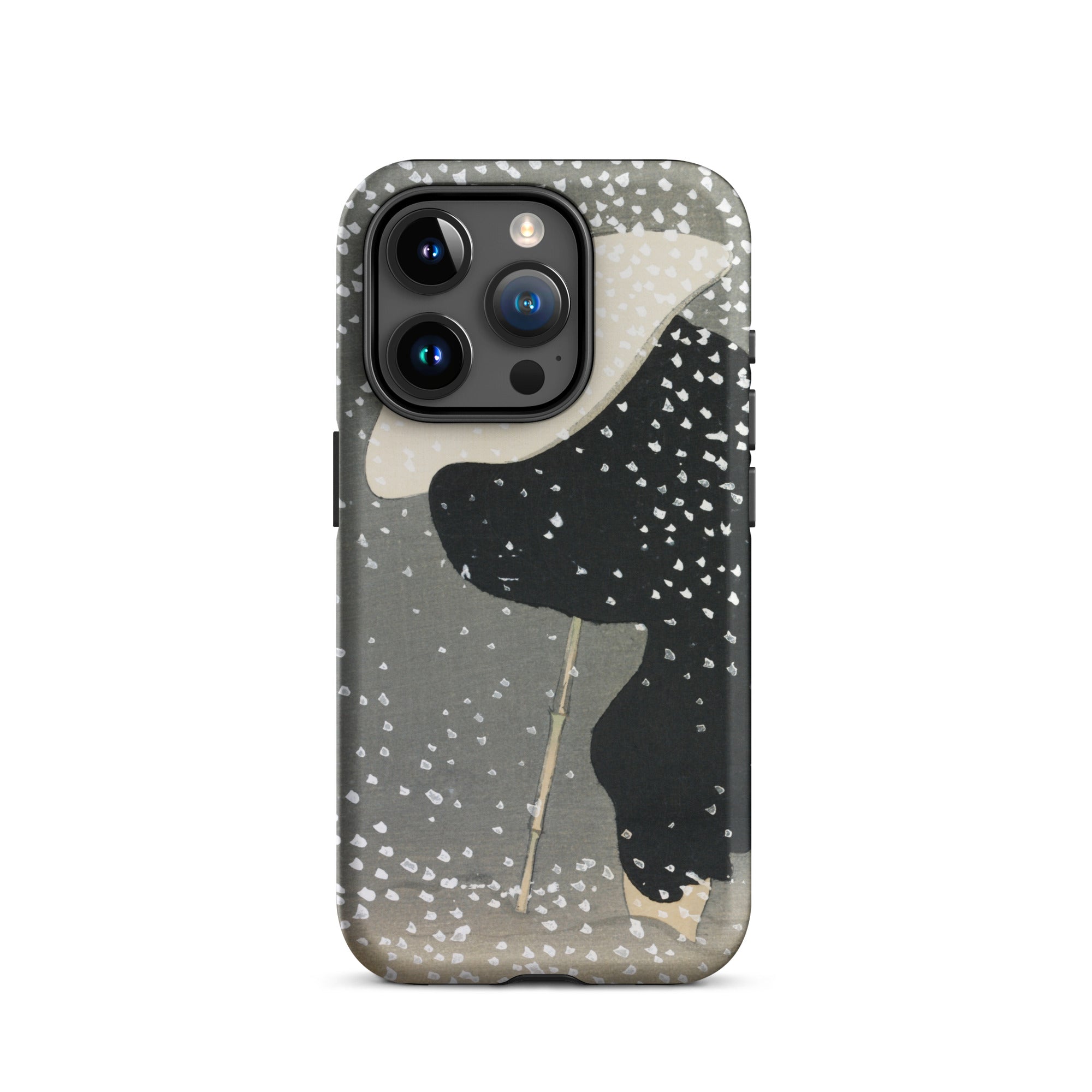 Snow Kamisaka Sekka Meiji Art Iphone Case, 15 Pro / Matte, Iphone Case Abstract Art