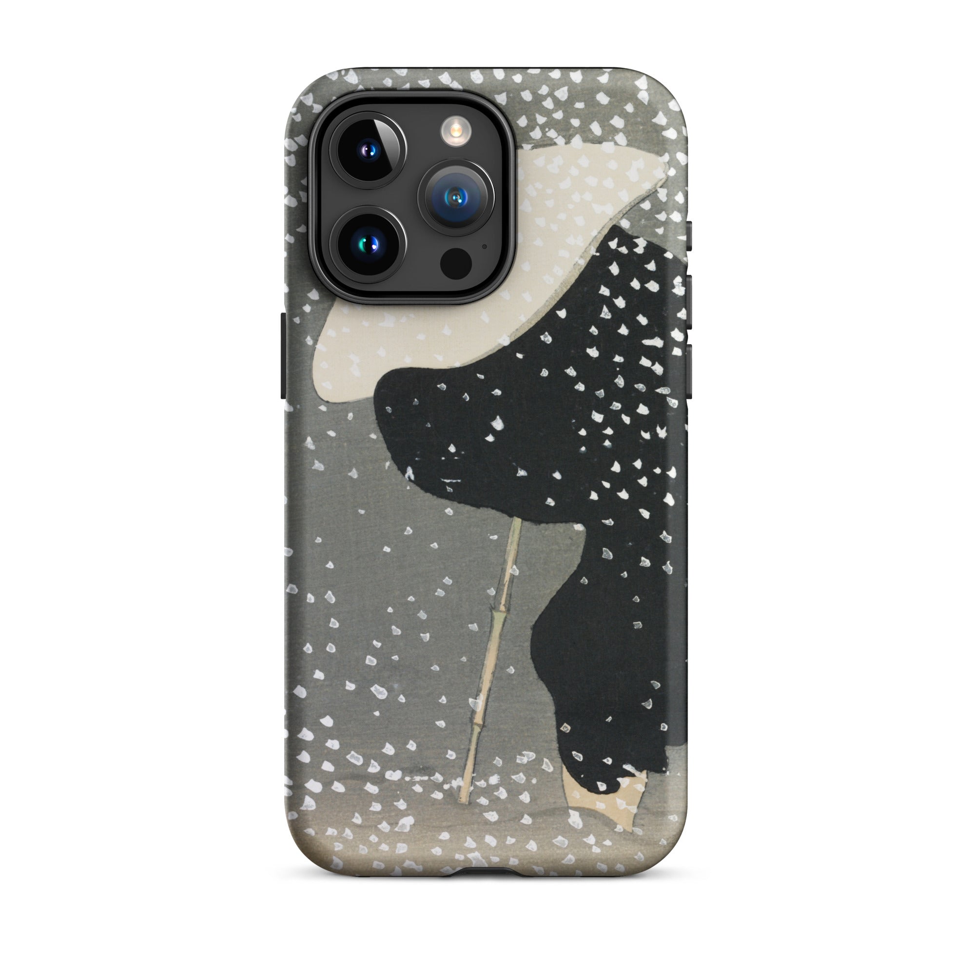 Snow Kamisaka Sekka Meiji Art Iphone Case, 15 Pro Max / Matte, Artistic Phone Case