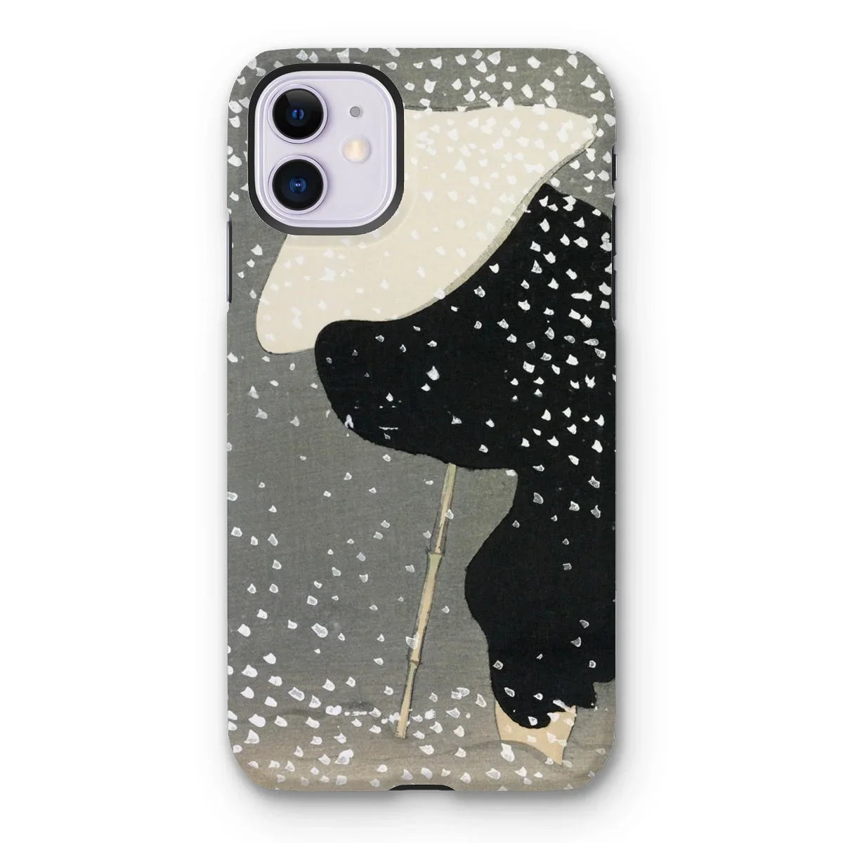 Snow - Kamisaka Sekka Meiji Art Iphone Case 11 / Matte Mobile Phone Cases