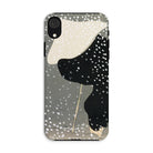 Snow Kamisaka Sekka Meiji Art Iphone Case, Xr / Matte, Phone Case Abstract Black White Design Curved Shapes