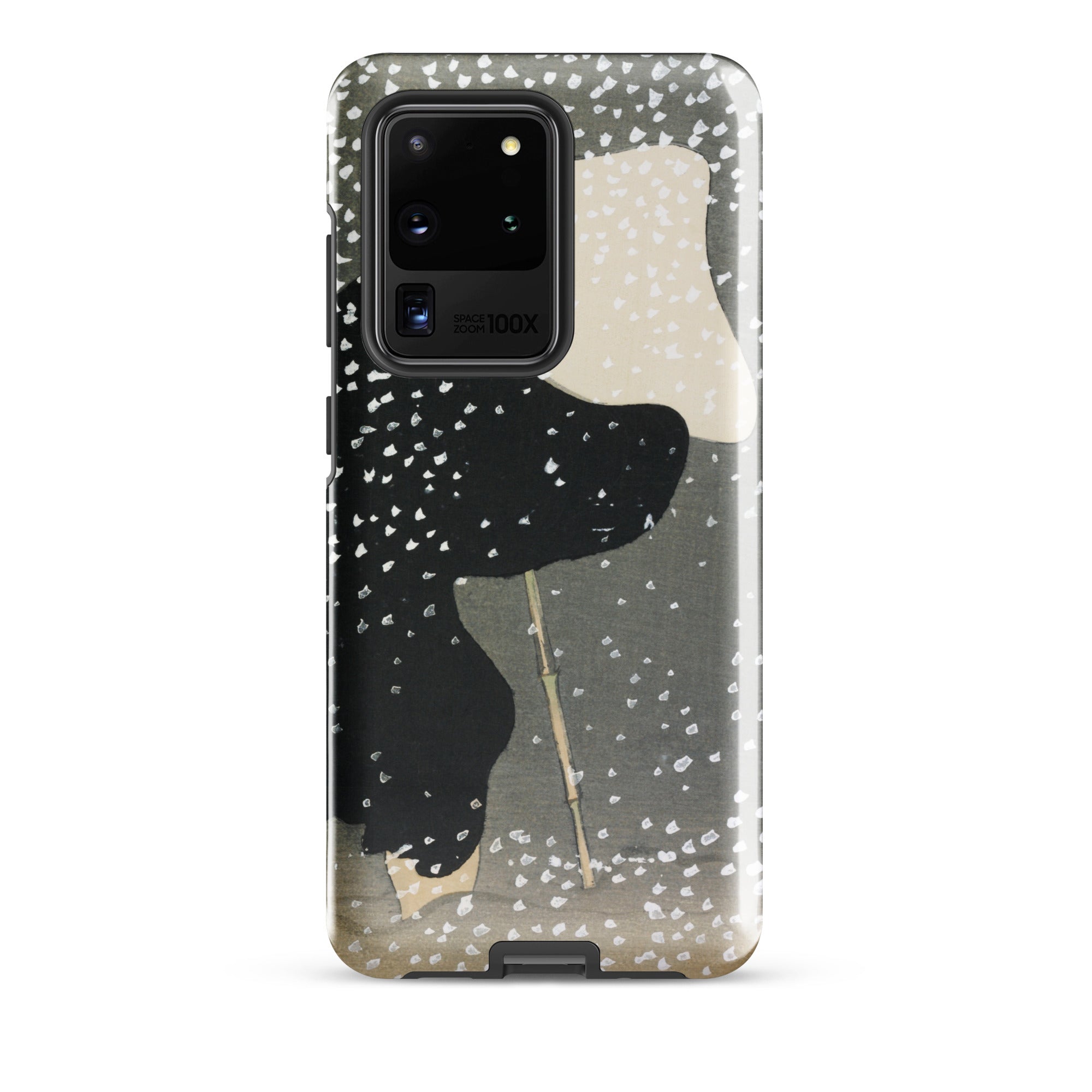 Snow Kamisaka Sekka Meiji Art Samsung Case, Galaxy S20 Ultra / Matte, Smartphone Patterned Protective Case