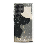 Snow - Kamisaka Sekka Meiji Art Samsung Case, Galaxy S25 Ultra / Matte, Smartphone Protective Case Snowy Ukiyo-e-style Print Person