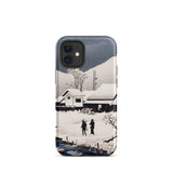 Snow at Nipponmatsu - Hiroaki Takahashi Iphone Case, 12 Mini / Matte, Winter Scene Phone Case