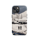 Snow at Nipponmatsu Hiroaki Takahashi Iphone Case, 13 / Matte, Phone Case Winter Scene