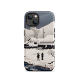 Snow at Nipponmatsu - Hiroaki Takahashi Iphone Case, 13 / Matte, Phone Case Winter Scene