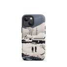 Snow at Nipponmatsu Hiroaki Takahashi Iphone Case, 13 Mini / Matte, Phone Case Winter Scene