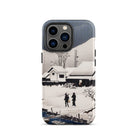 Snow at Nipponmatsu Hiroaki Takahashi Iphone Case, 13 Pro / Matte, Phone Case Snowy Landscape Design