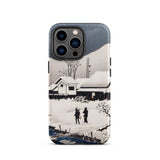 Snow at Nipponmatsu - Hiroaki Takahashi Iphone Case, 13 Pro / Matte, Phone Case Snowy Landscape Design