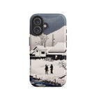 Snow at Nipponmatsu Hiroaki Takahashi Iphone Case, 16 / Matte, Phone Case Winter Scene
