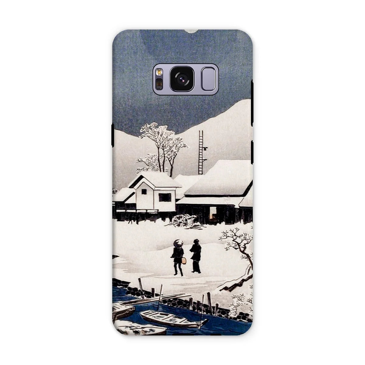 Snow at Nipponmatsu - Hiroaki Takahashi Iphone Case - Samsung Galaxy S8 Plus / Matte