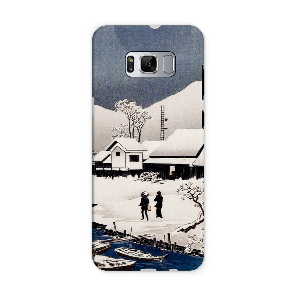 Snow at Nipponmatsu - Hiroaki Takahashi Iphone Case - Samsung Galaxy S8 / Matte