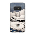 Snow at Nipponmatsu - Hiroaki Takahashi Iphone Case - Samsung Galaxy S10e / Matte