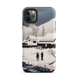 Snow at Nipponmatsu - Hiroaki Takahashi Phone Case Iphone 11 Pro Max / Matte Phone Case Winter Scene Winter’s Hush, Hiroaki Takahashi’s,