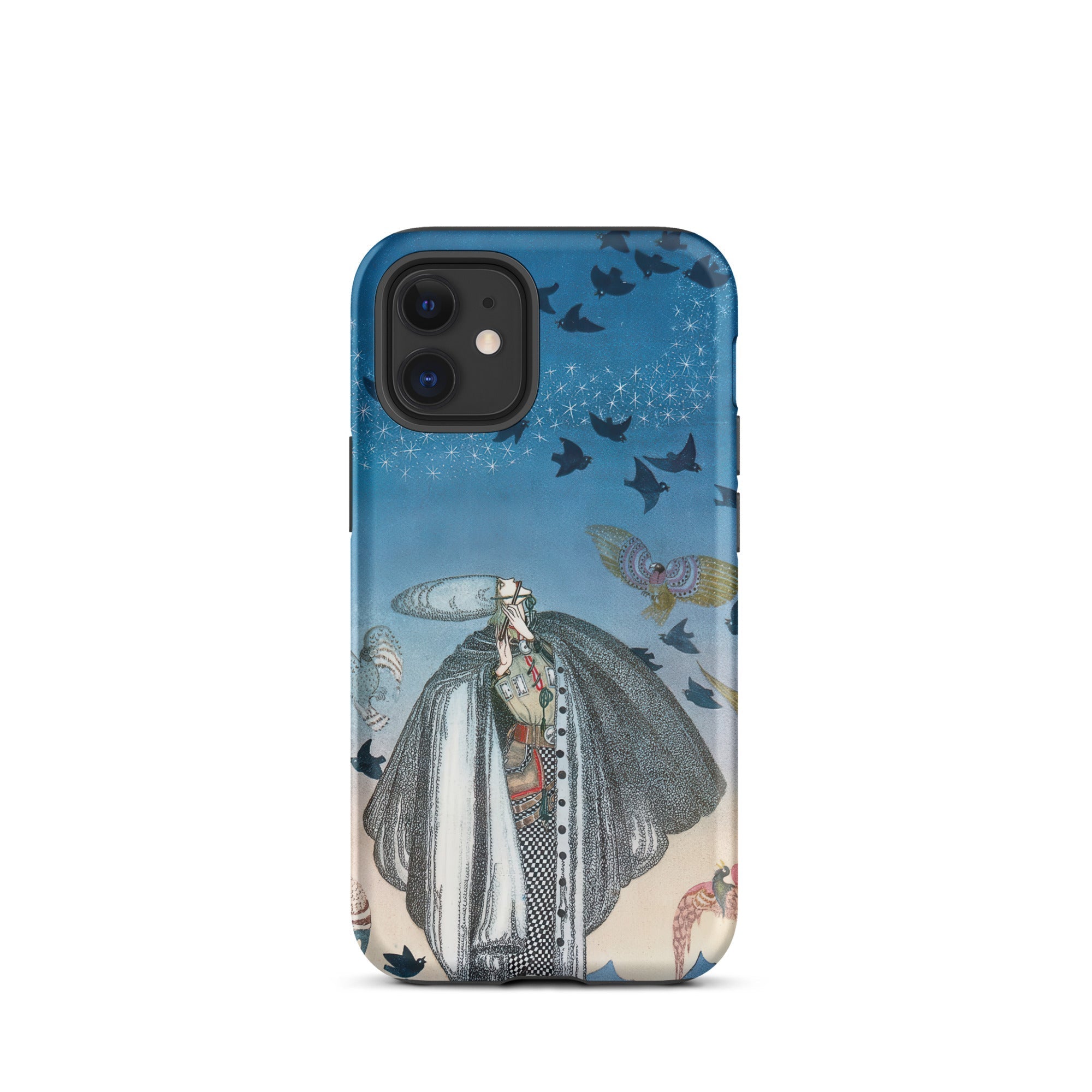 Soldier Summoning Birds Kay Nielsen Iphone Case, 12 Mini / Matte, Artistic Phone Case