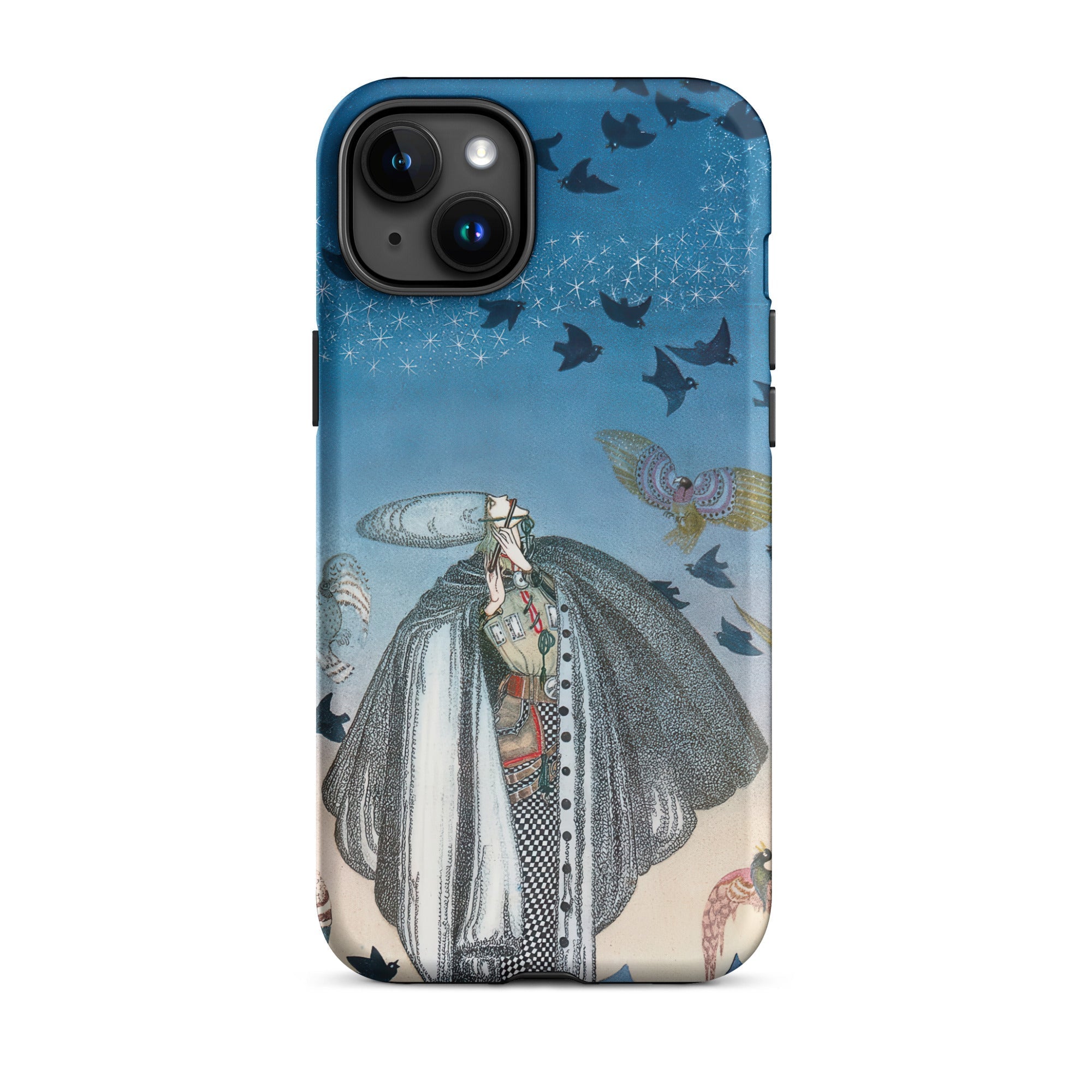 Soldier Summoning Birds Kay Nielsen Iphone Case, 15 Plus / Matte, Artistic Phone Case