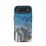 Soldier Summoning Birds - Kay Nielsen Phone Case Iphone 17 Air / Matte Iphone 12 Case Detailed Illustration Ethereal Figure Cape Nielsen