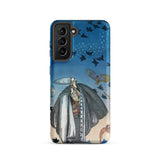Soldier Summoning Birds - Kay Nielsen Samsung Case, Galaxy S21 / Matte, Smartphone Case Whimsical Fantastical Illustration Robed Figure