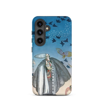 Soldier Summoning Birds - Kay Nielsen Samsung Case, Galaxy S24 / Matte, Smartphone Case Whimsical Illustrative Design