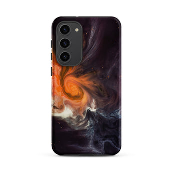 Space Story - Interstellar Nebula Samsung Case, Galaxy S23 Plus / Matte, Smartphone Cosmic-themed Protective Case