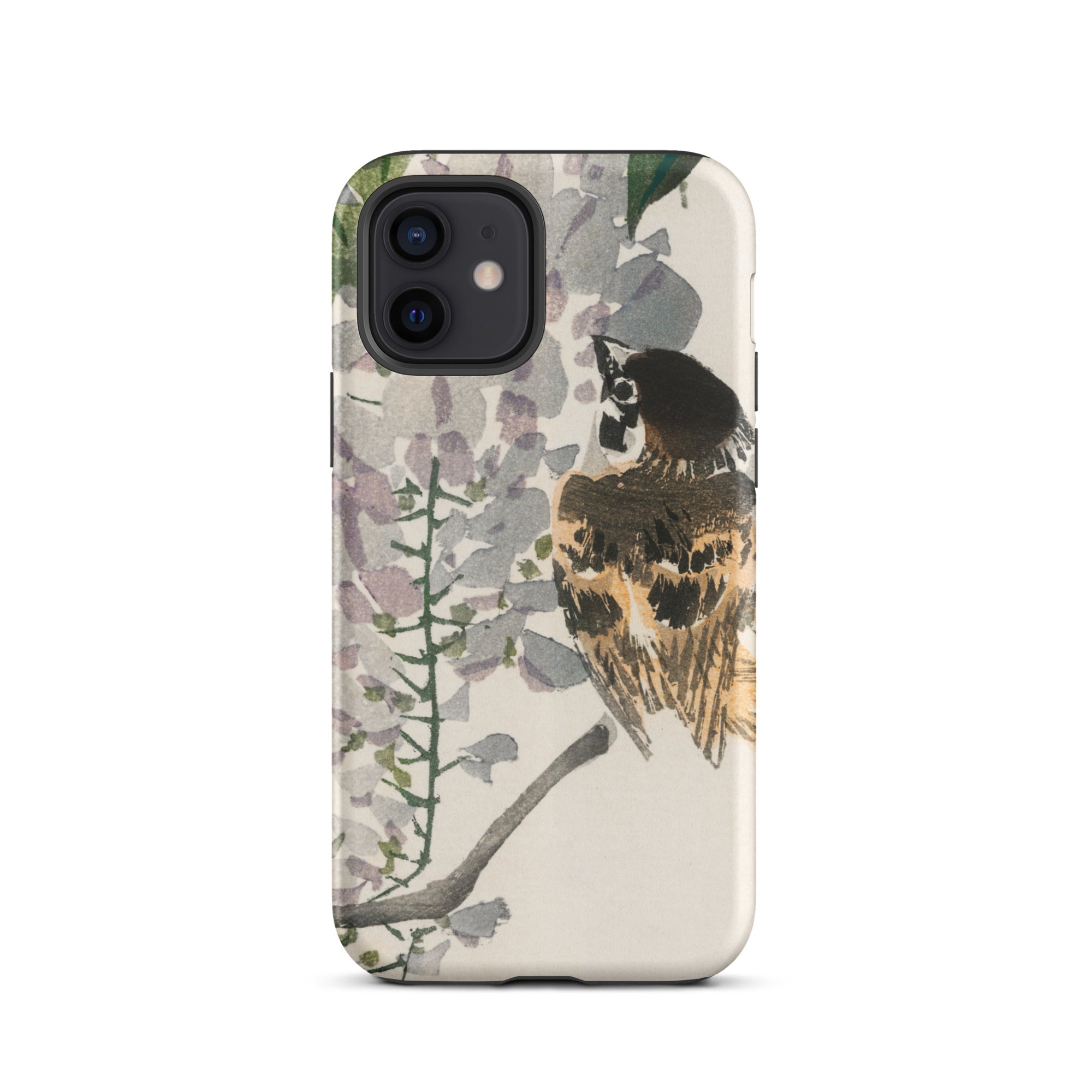 Sparrow on a Branch Kōno Bairei Meiji Bird Iphone Case, 12 / Matte, Bird Themed Smartphone Case